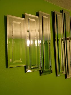 Elegant Custom Beveled Mirror Wall Decor