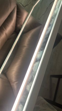 Vanity Mirror Double Pedestal