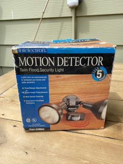 Intelectron Motion Detector Flood Light