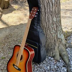 Brand New Full Size Dreadnought Acoustic Guitar 