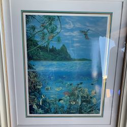 Blu Rivard signed artwork