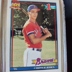 91 Tops Baseball Complete Set