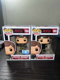 2 Dexter Morgan Funko Pops EXCLUSIVE w/ Syringe #1944 Regular #1965 Horror TV Television Shop Shows