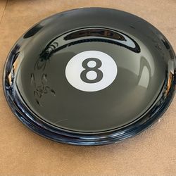 12 Inch 8 Ball Plate