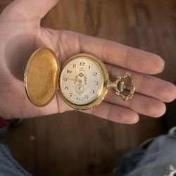 Vintage Gold Pocket Watch 