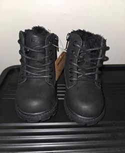 Weestep Kids Black Winter Boots