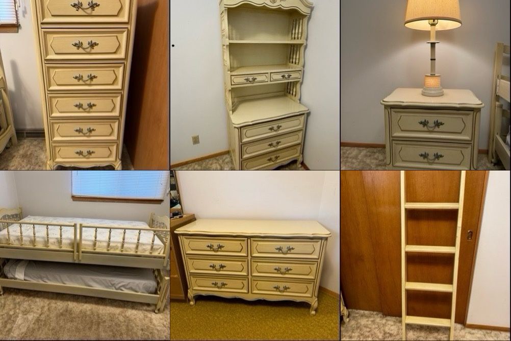 Henry Link 8 Piece French Provincial Bedroom Set