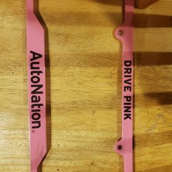 Drive  Pink  License Plate Frame 