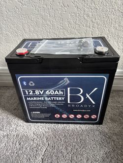 Marine lithium battery  LifePO4  - 12V 60Ah