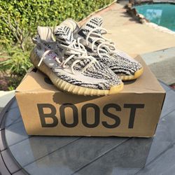 adidas Yeezy Boost 350 V2 Zebra Primeknit White/Black/CP9654 Kanye West