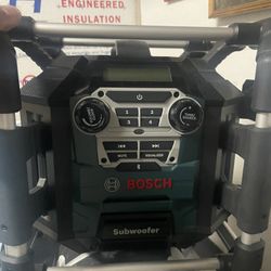Bosch Radio /charger W/ Cord (also Cordless) 