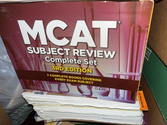 MCAT Books Set
