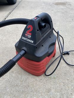 2 Gallon Shop Vacuum Wet/dry