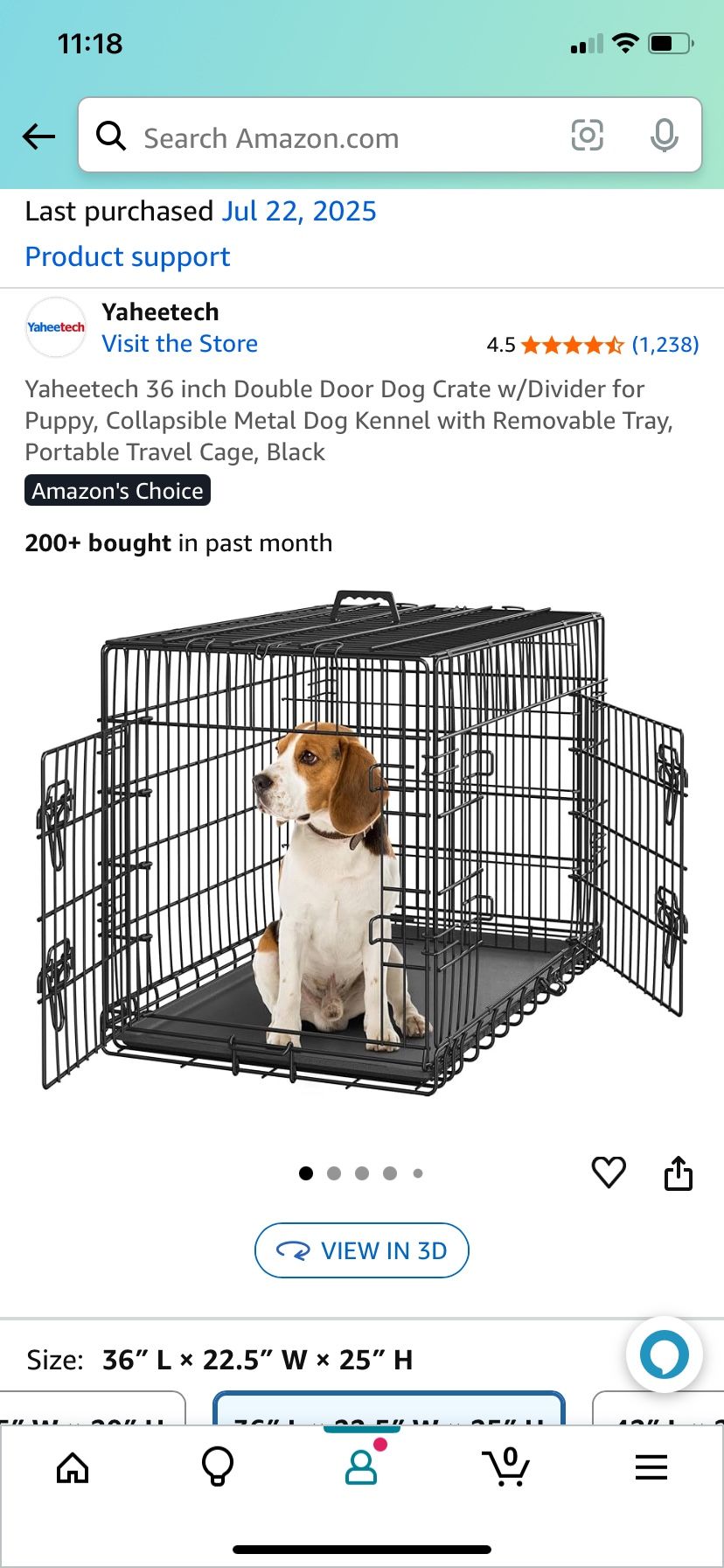 Medium Dog crate