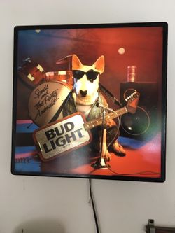 1980s spuds McKenzie light
