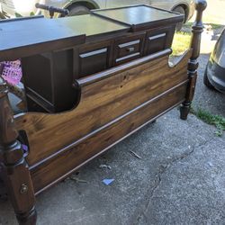 Queen Size Bed Frame With Boxer