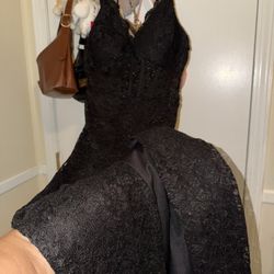 Long Black dress 