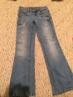 10r girls jeans from justice