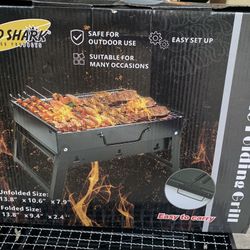 Land Shark Portable Folding Grill