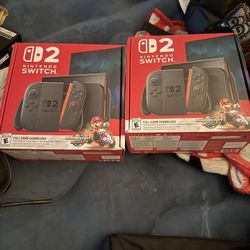 2 Nintendo Switch 2 Mario Cart Bundle (x2) Brand New