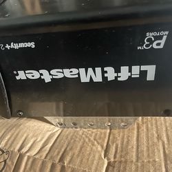 Garage door opener with sensors