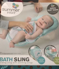 Baby bath sling