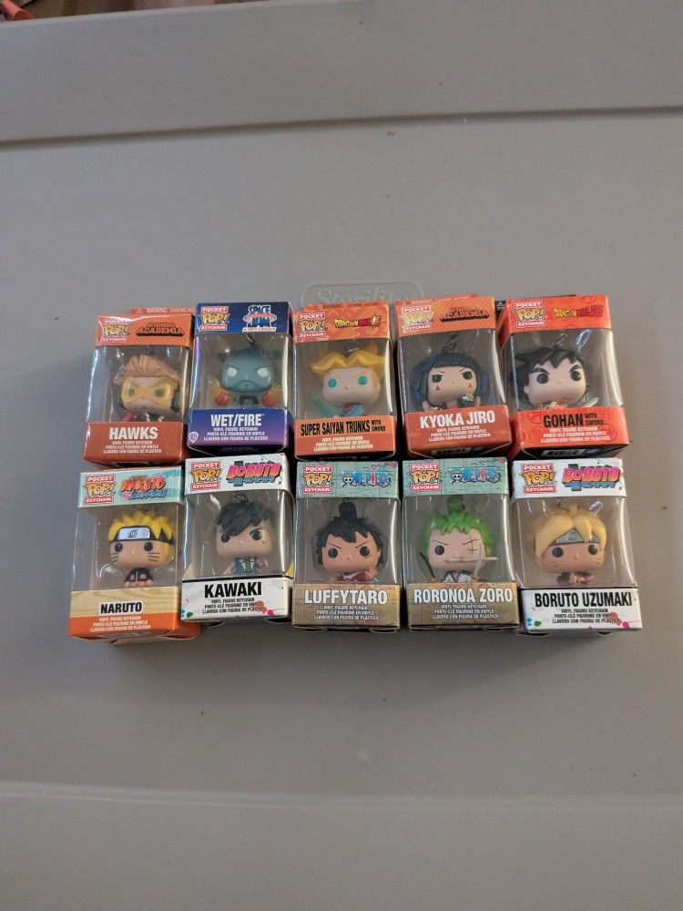 Funko Pop Keychain Lot