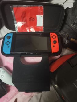 Nintendo switch and ps5 portal games extra portable charger and 2 controllers and two games
