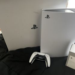 PlayStation 5 And 1 Controller Plus PlayStation Patrol With It
