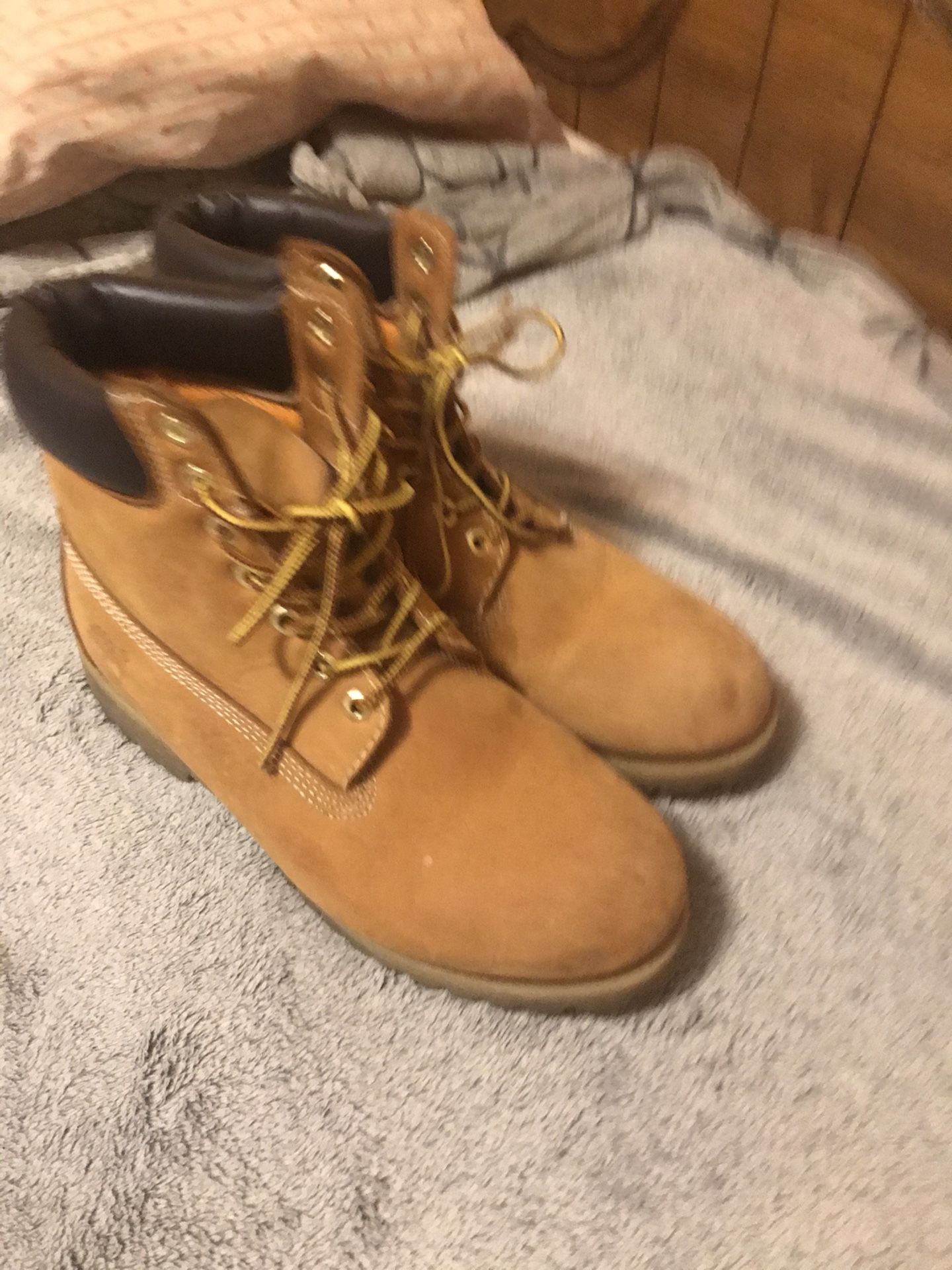 Used timberland boots