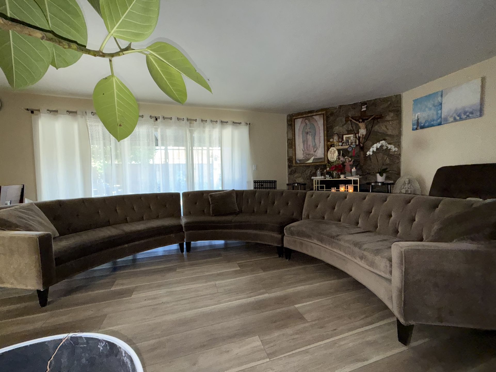 Velvet Couch