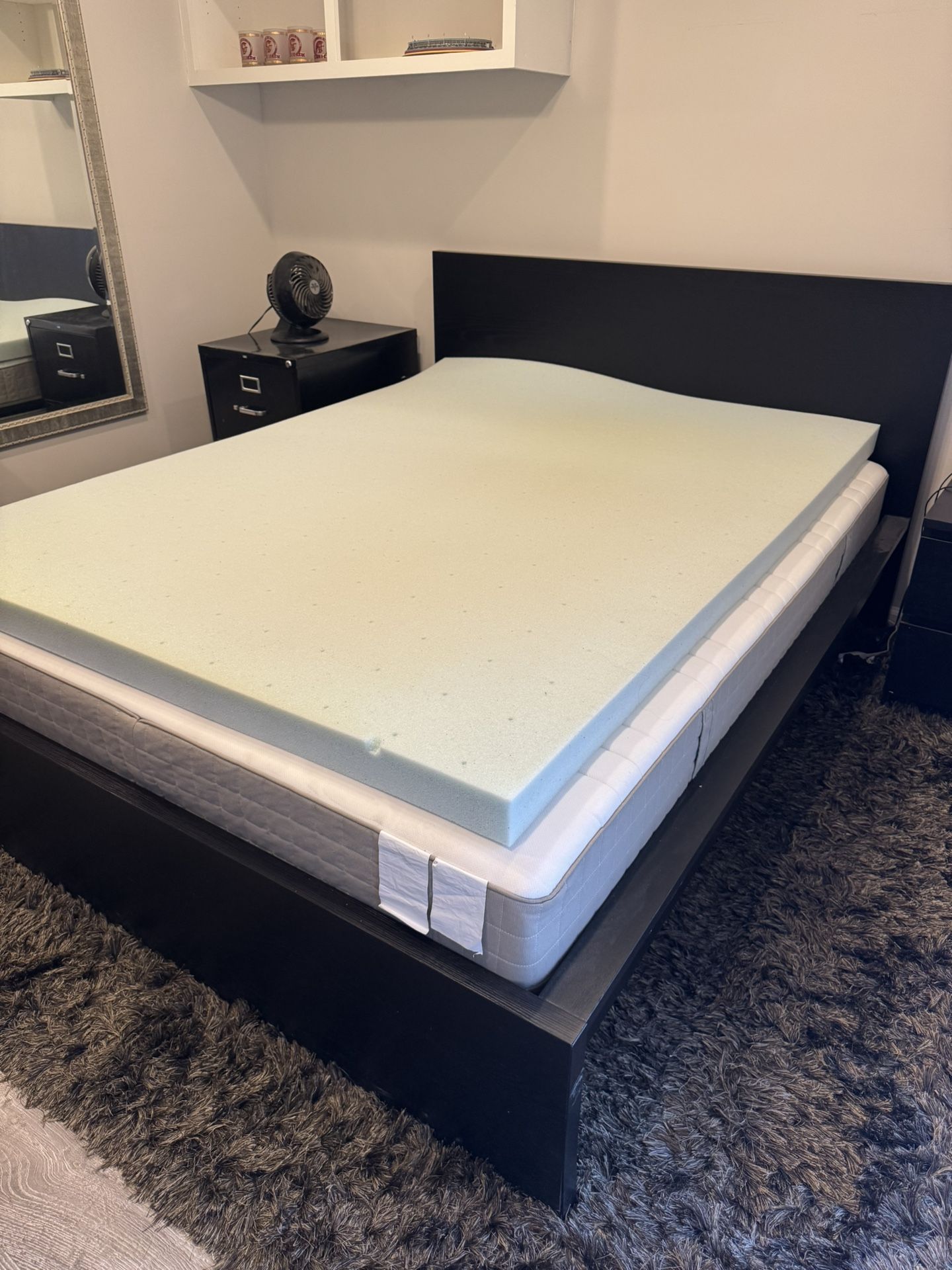 Black Queen Bed Frame