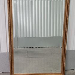 Large Gold Mirror