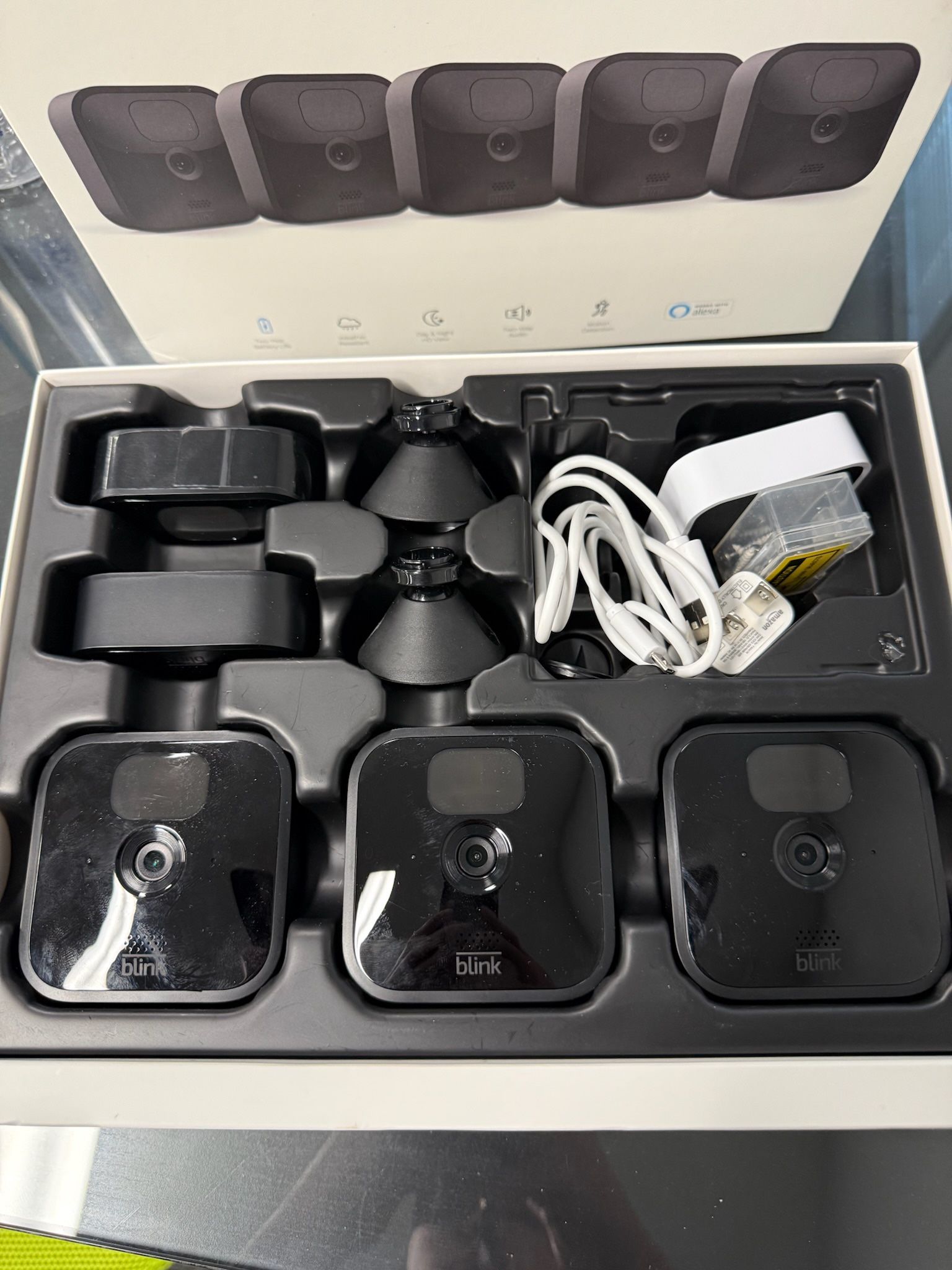 Blink Outdoor Battery Powered Cameras (5)