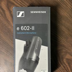 SENNHEISER  E 602-ll INSTRUMENT MICROPHONE 