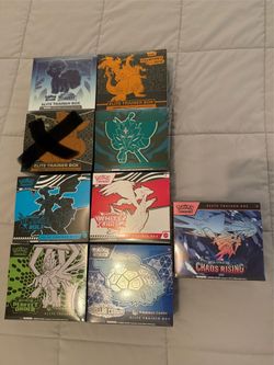 Pokemon Sealed ETBs