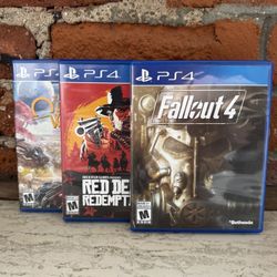 Bundle of PS4 Games