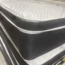 King Pillowtop Mattress And Box Spring New In Plastic Free Delivery In Atlanta 