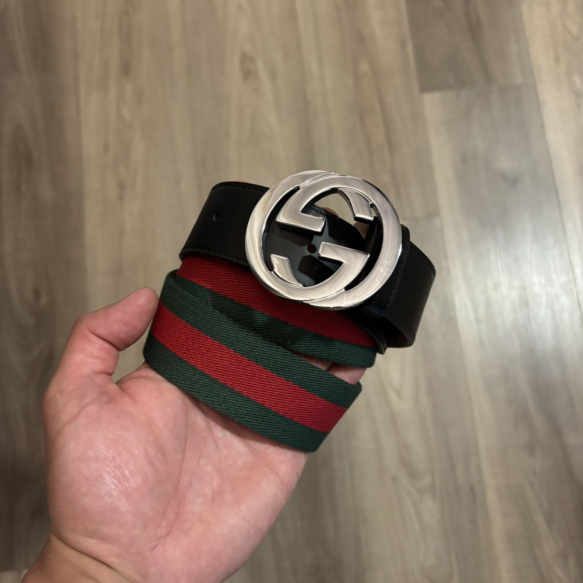 Leather Belt GG