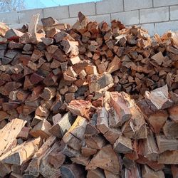 Dry Split Almond Mix Firewood!!!Ready Too Burn Seasoned Wood!!