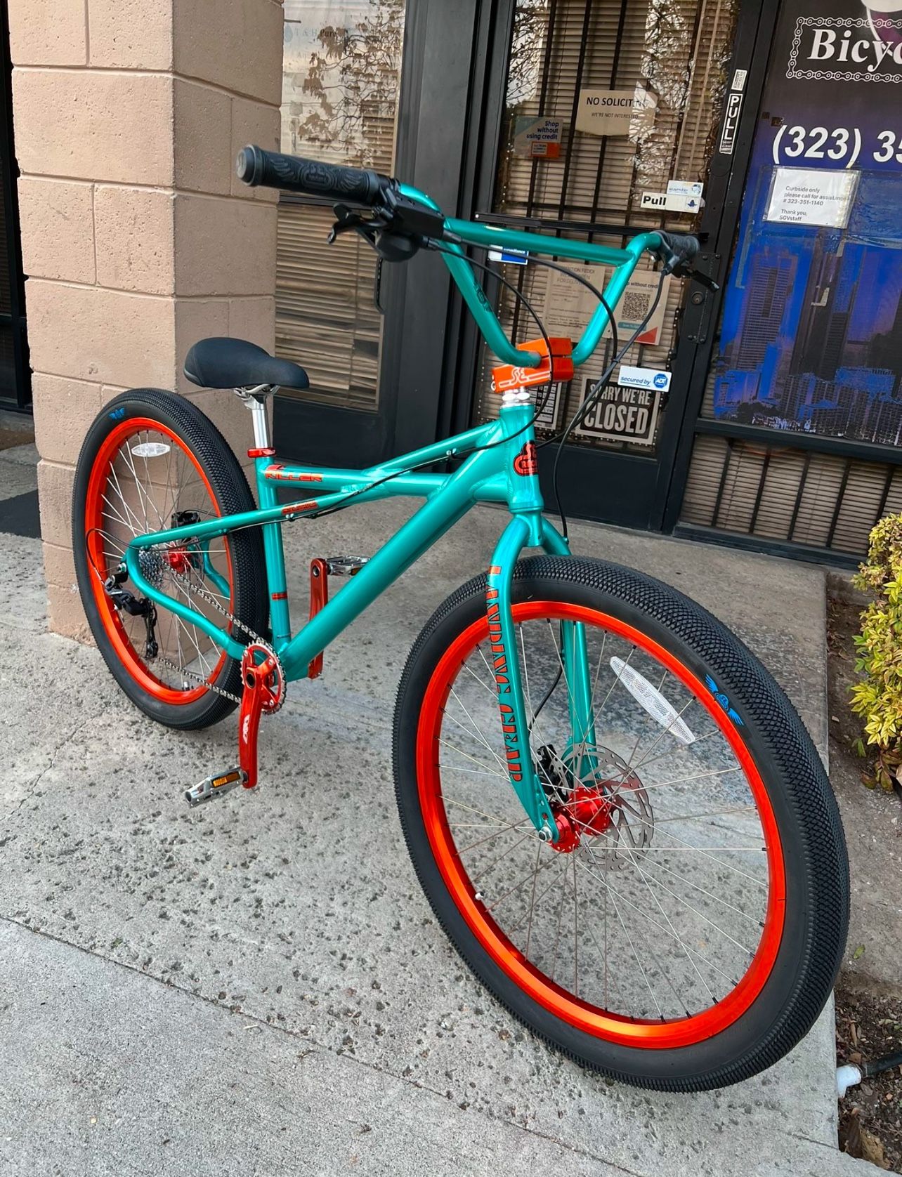 SE Bikes Killer Quad 27.5" BMX Bike