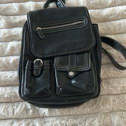 Leather Backpack 