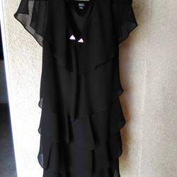 SLNY Fashions New York Black Dress