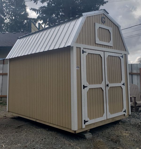 Graceland Lofted Barn Storage Shed for Sale in Snohomish 
