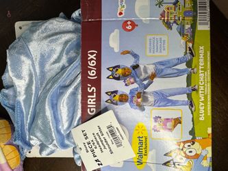 New Bluey Halloween Costume Set Size 6/6X