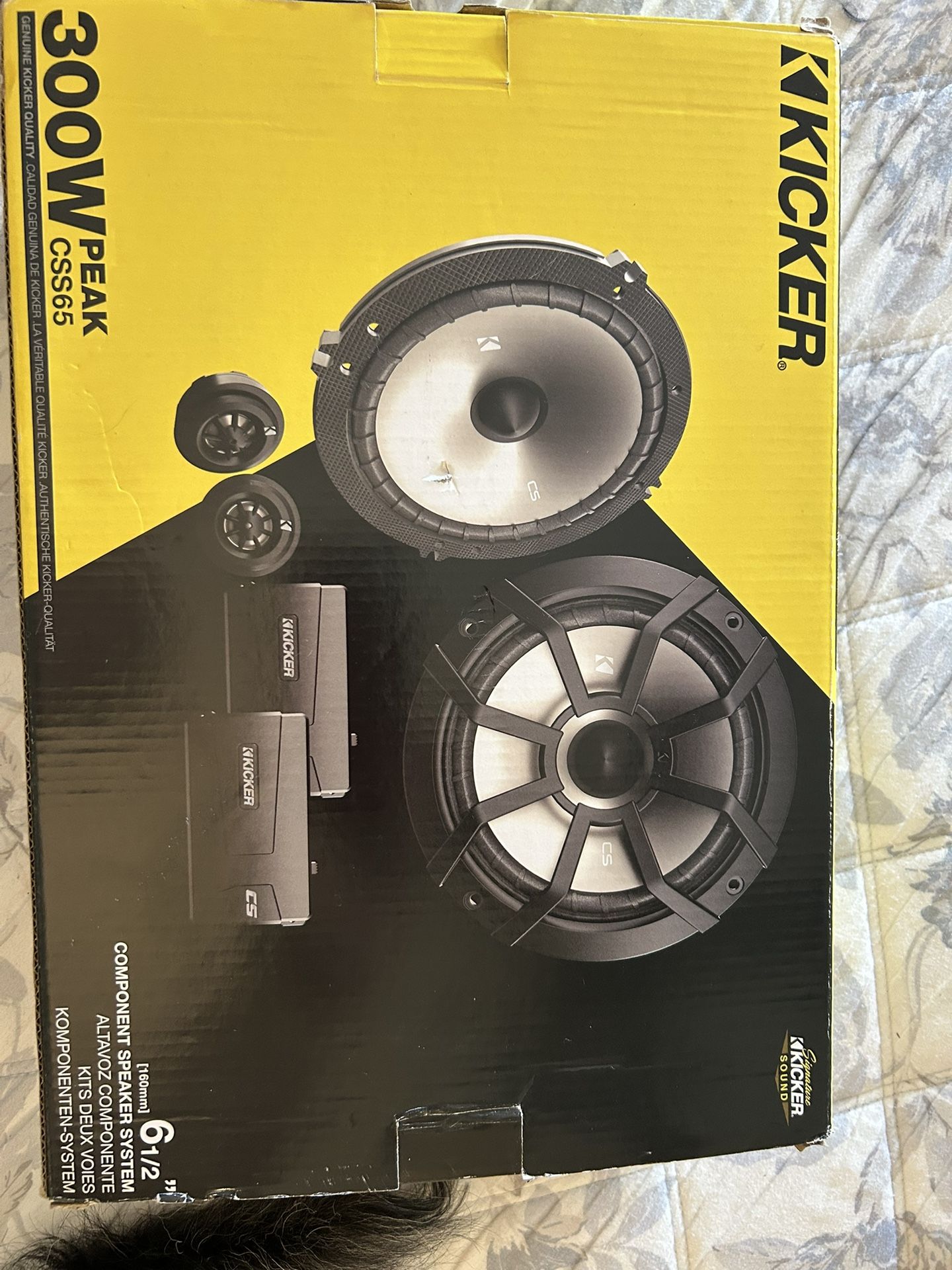 Kicker 300W Peak Css65 Speakers
