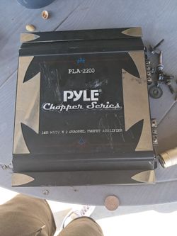 Piles amplifier fourteen hundred watts
