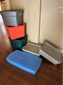 6 Storage Bins
