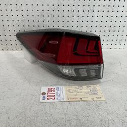 2020 2022 LEXUS RX RX350 LEFT SIDE LED TAIL LIGHT OEM 