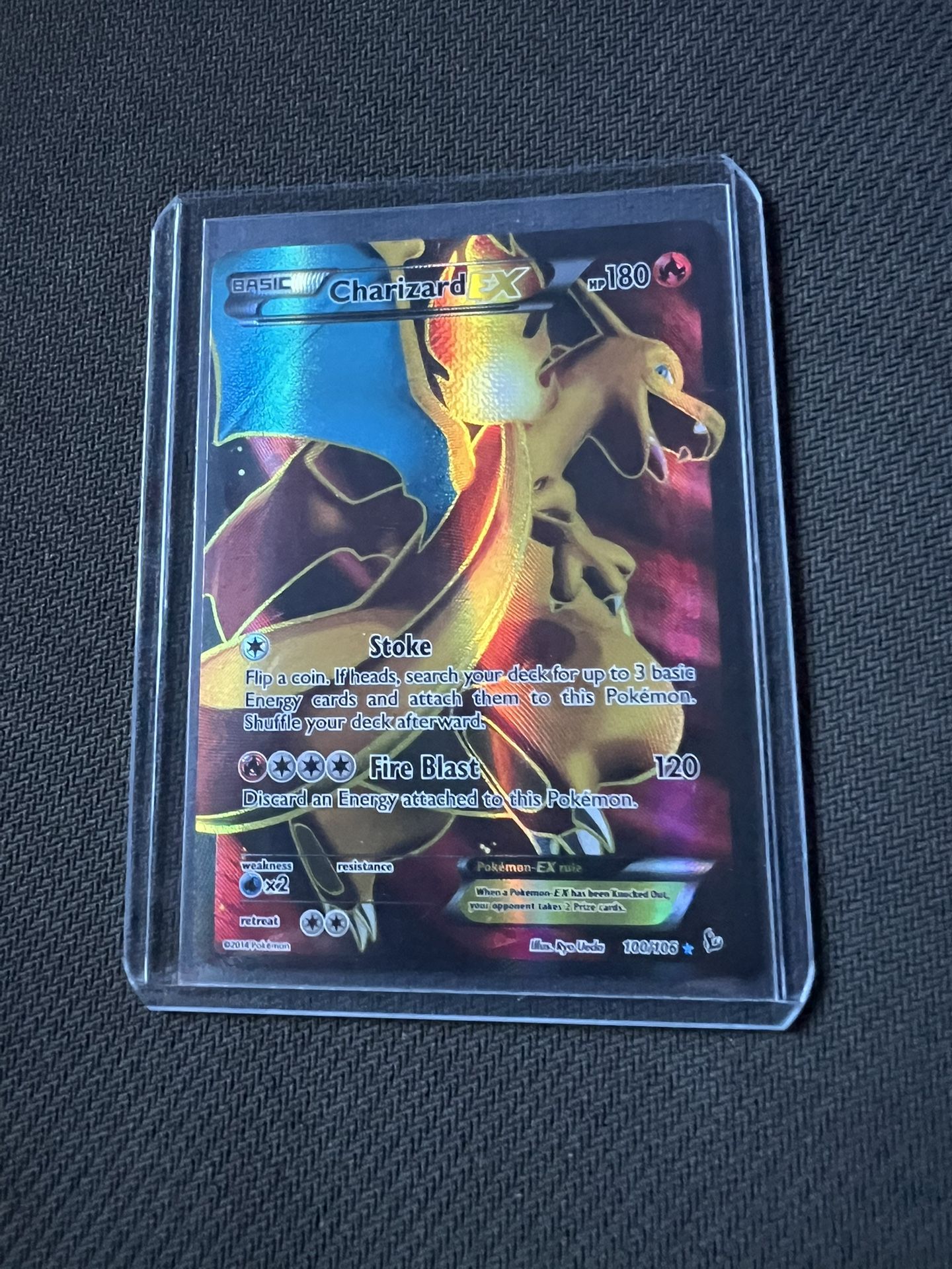 Pokemon Cards XY Flashfire Charizard EX Full Art